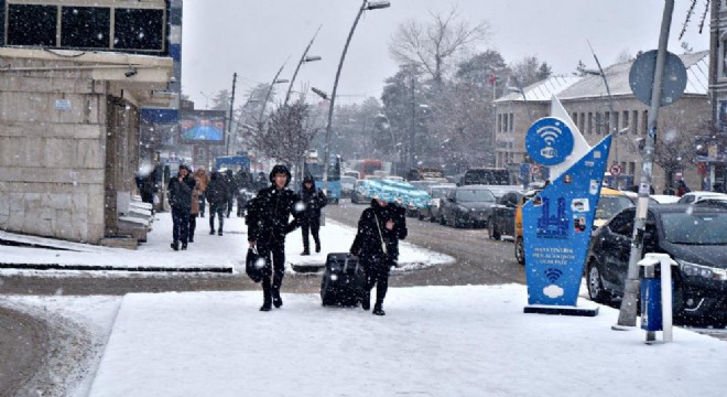 Meteorolojiden Erzurum için 3 günlük kar uyarısı